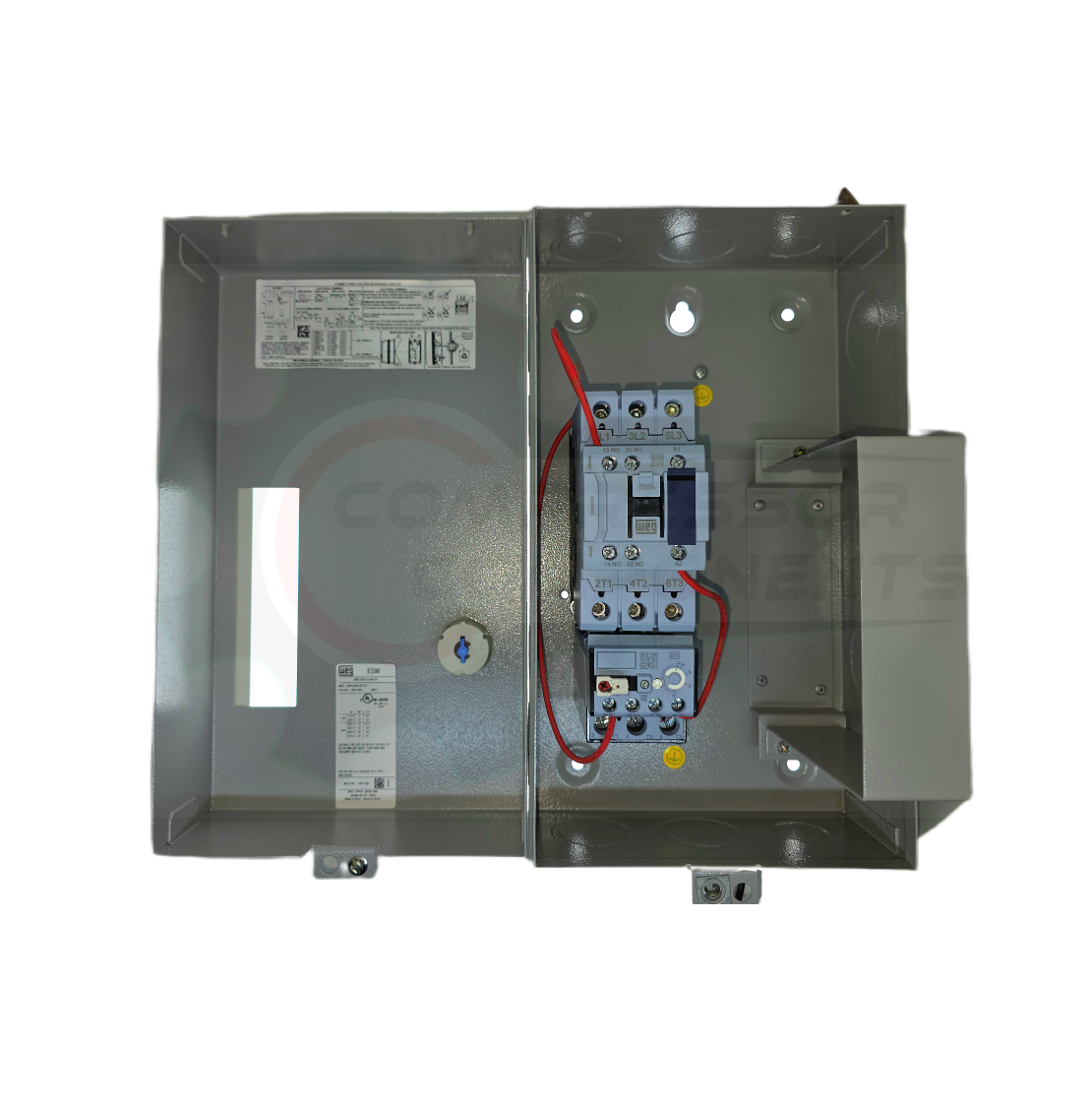 WEG 15 HP THREE PHASE 208-240 VOLT 50 AMP Magnetic Motor Starter / ESW-B50V24E-R71