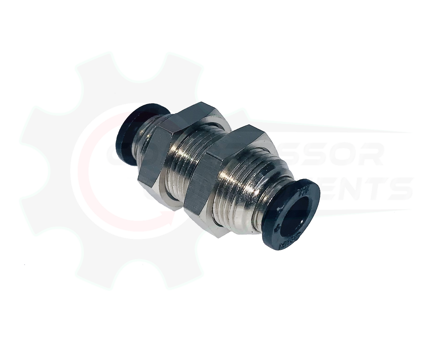 1/4" Push Lock Bulk Head Union