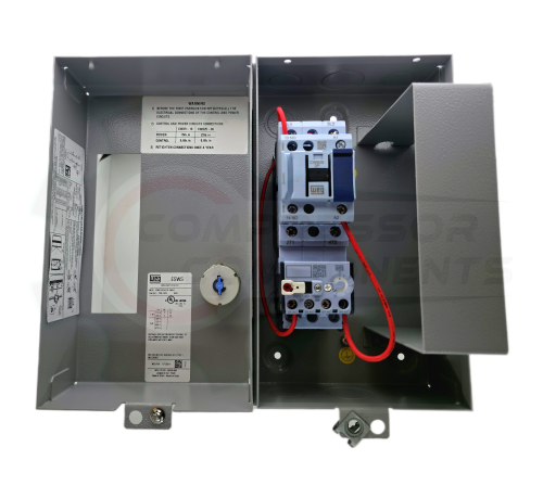 WEG 5 HP SINGLE PHASE 208-240 VOLT 25 AMP Magnetic Motor Starter / ESWS-B25V24E-RM34