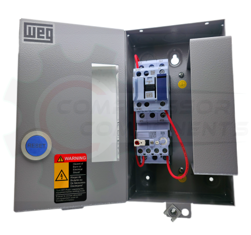 WEG 5 HP SINGLE PHASE 208-240 VOLT 25 AMP Magnetic Motor Starter / ESWS-B25V24E-RM34
