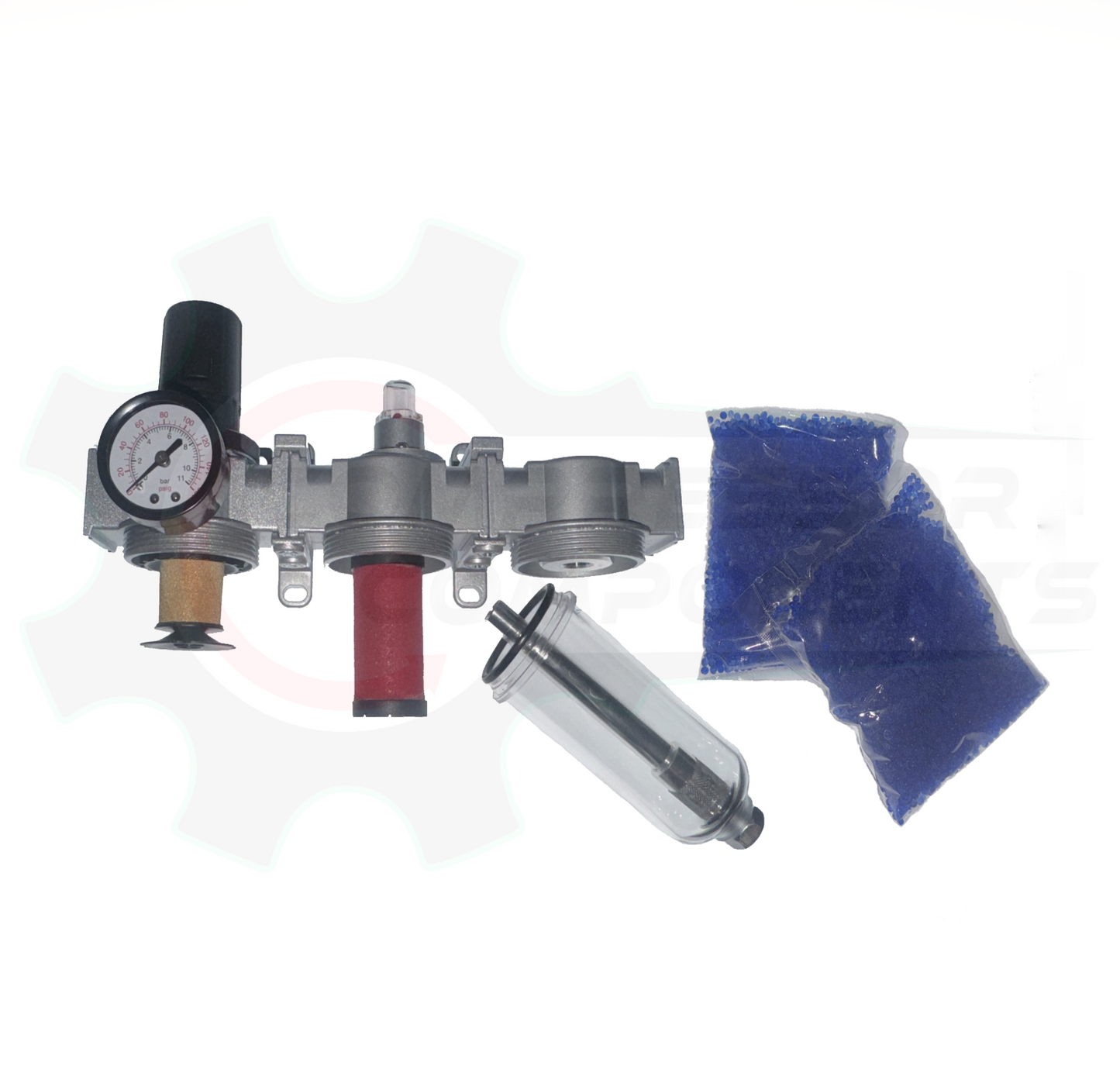 THB FR8-FLM-863 - 3 STAGE REGULATOR - PARTICULATE - COALESCER - DISICCANT DRYER COMBO - 3/8" FNPT / 38 CFM