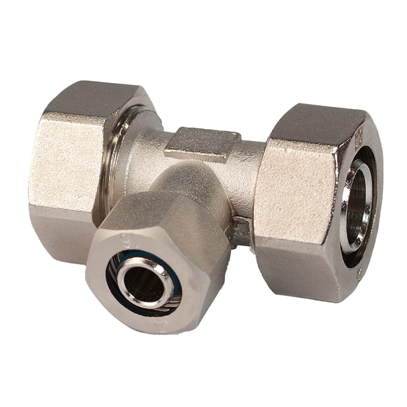 Maxline M8014 - 3/4" TUBE x 1/2" TUBE REDUCING TEE