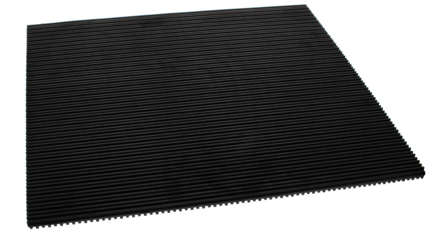 VIBRATION ISOLATORS / 18 INCH x 18 INCH x 3/8 INCH Rubber Super Duty Anti-Vibration Pads