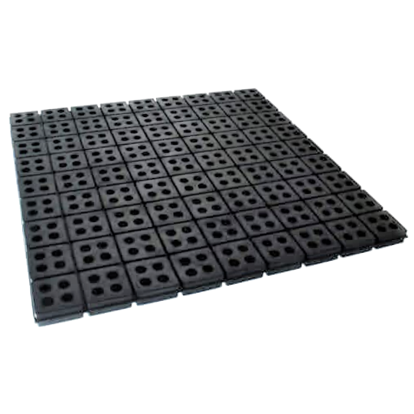 VIBRATION ISOLATORS / 18 INCH x 18 INCH x 3/4 INCH Rubber Super Duty Anti-Vibration Pads