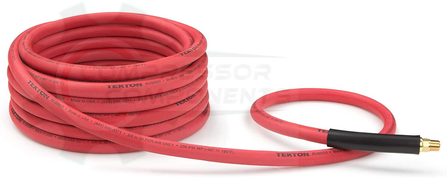 HYBRID 3/8" HOSE ID x 1/4" MNPT FIXED ENDS x 25 FOOT LONG / TK-46135
