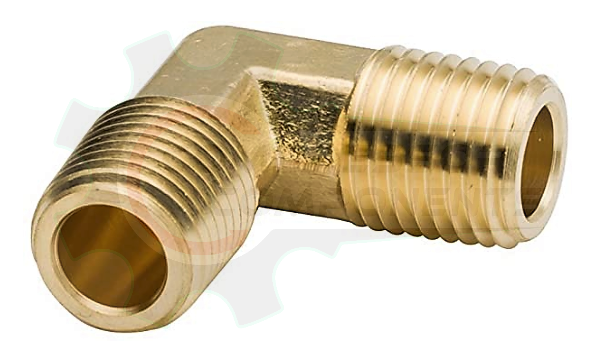 Brass Forged Elbow MNPT 90 Degree 3/8"