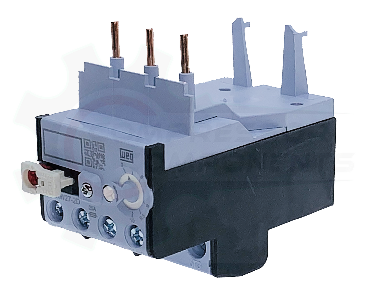 WEG RW27-2D3-U010 / 7-10 AMP 3 POLE ADJUSTABLE OVERLOAD RELAY FOR CWB CONTACTORS