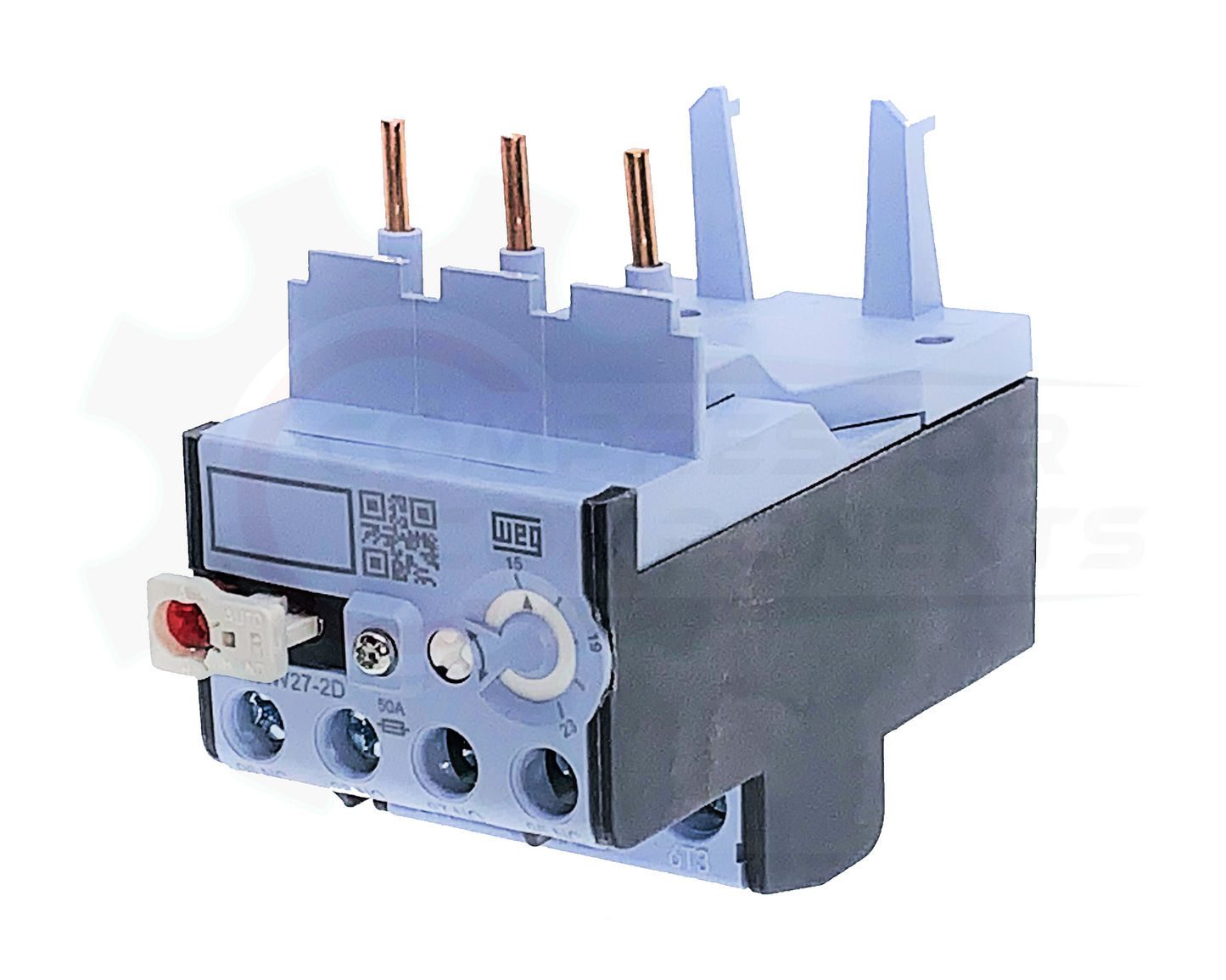 WEG RW27-2D3-U023 / 15-23 AMP 3 POLE ADJUSTABLE OVERLOAD RELAY FOR CWB CONTACTORS
