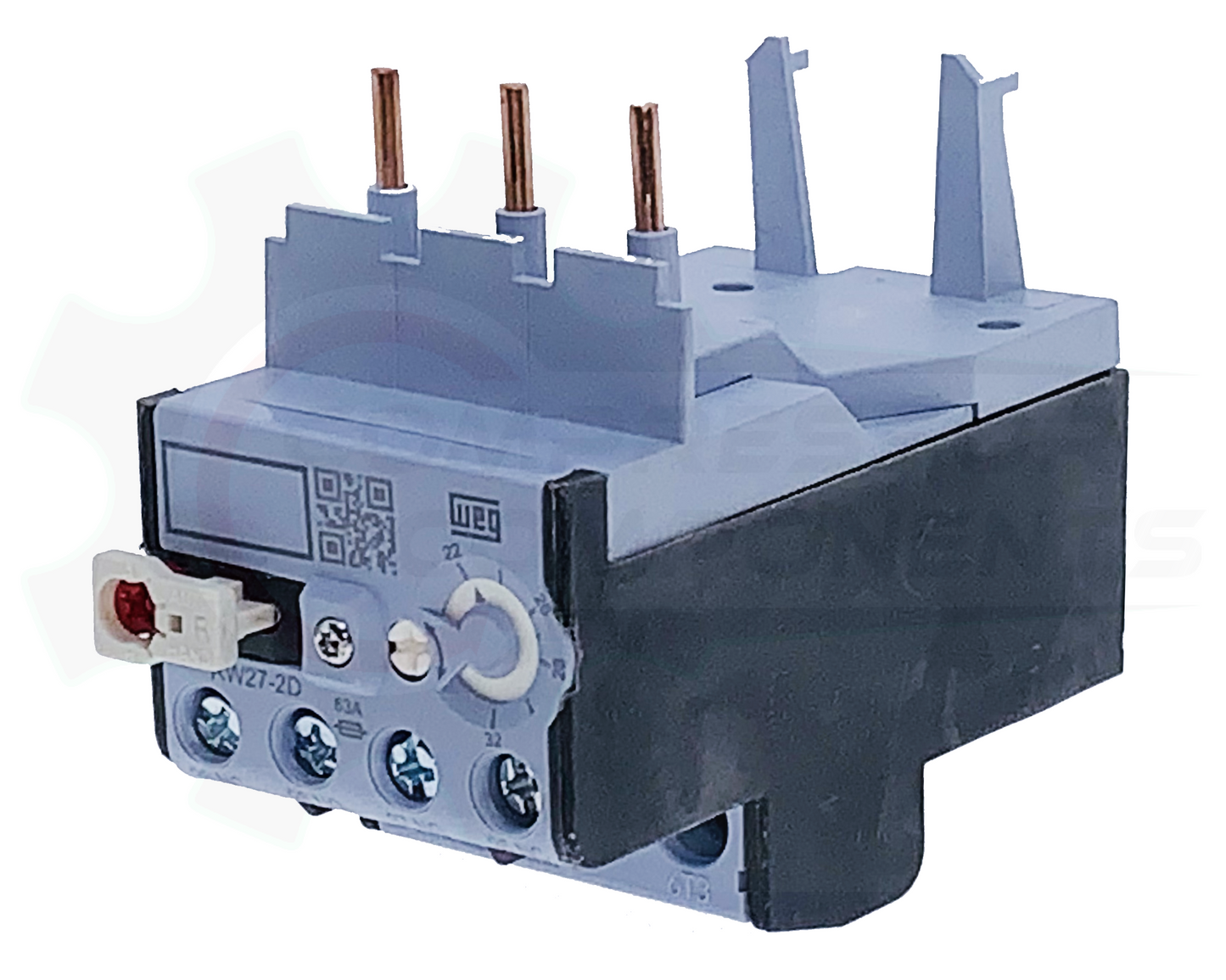 WEG RW27-2D3-U032 / 22-32 AMP 3 POLE ADJUSTABLE OVERLOAD RELAY FOR CWB CONTACTORS