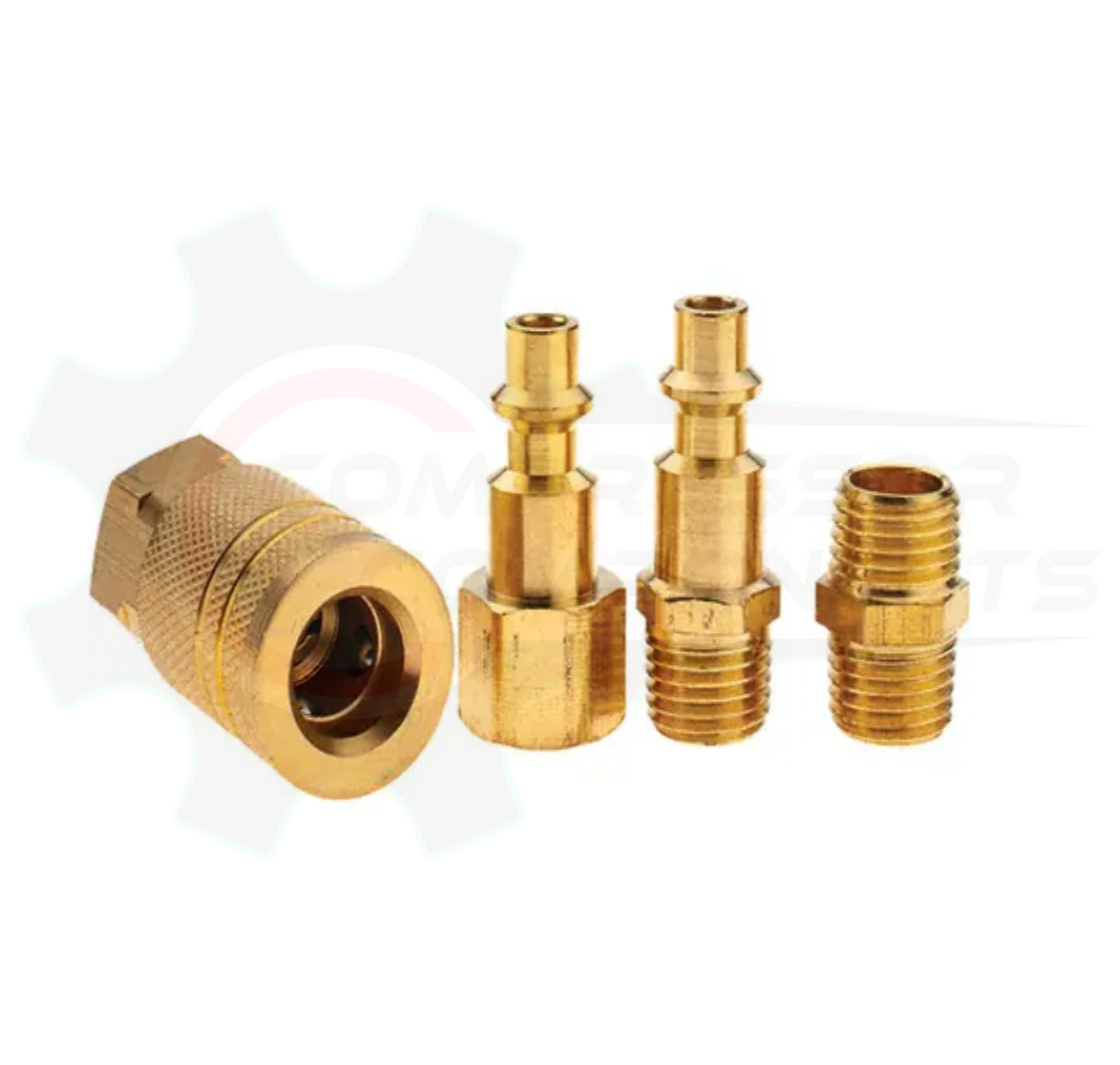 4 PIECE INDUSTRIAL HOSE COUPLER SET