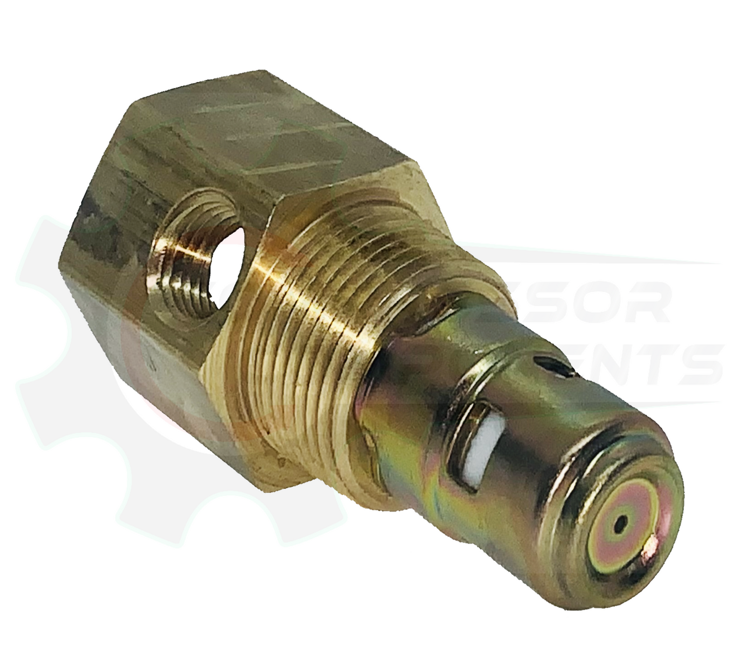 INGERSOLL RAND 85582286 / 54368154 IN TANK CHECK VALVE - 3/4" INVERTED FLARE INLET x 3/4" MNPT OUTLET W/1/4" INVERTED FLARE UNLOADER PORT