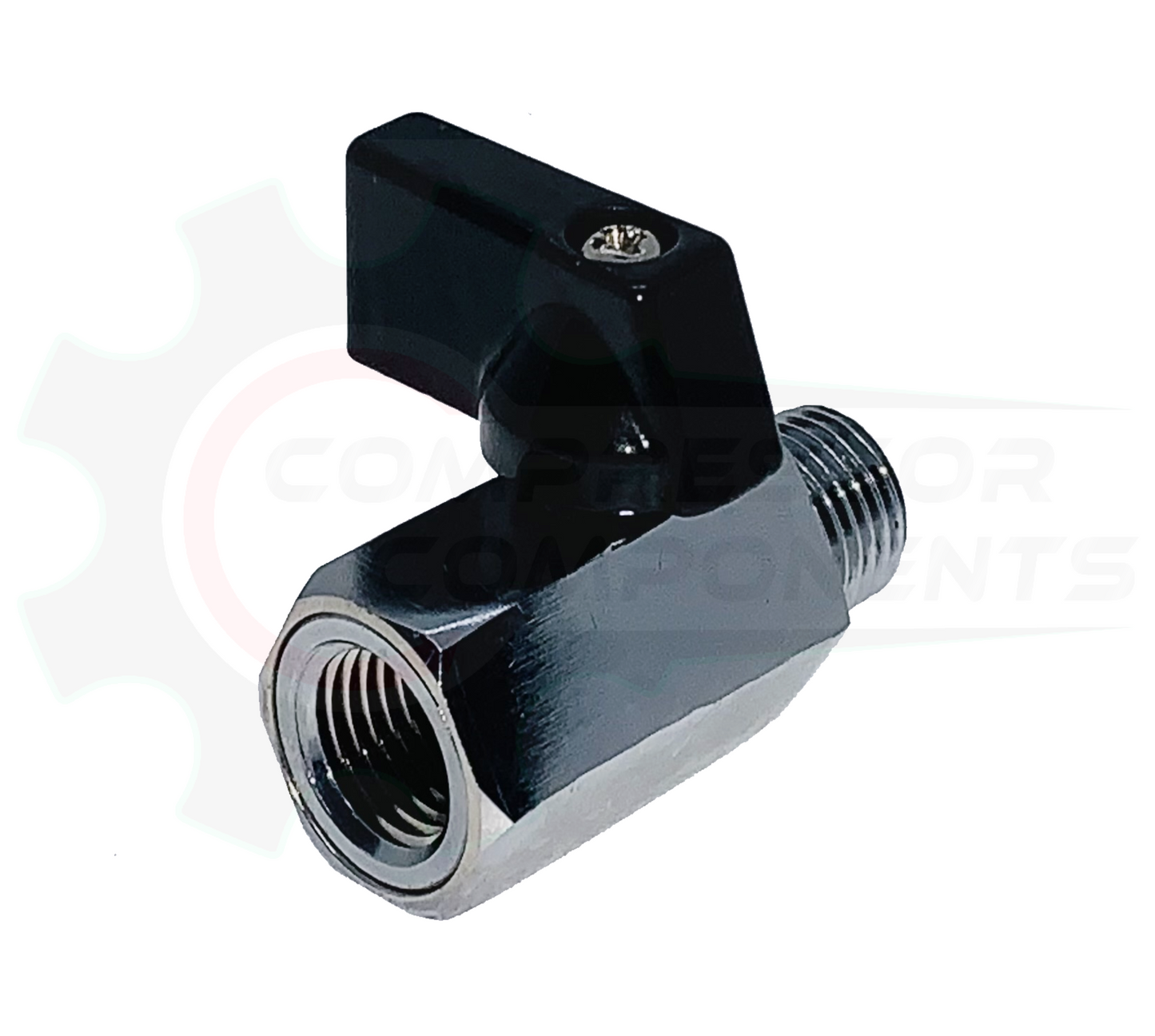 FORGED BRASS MINI BALL VALVE 1/8" MNPT x 1/8" FNPT