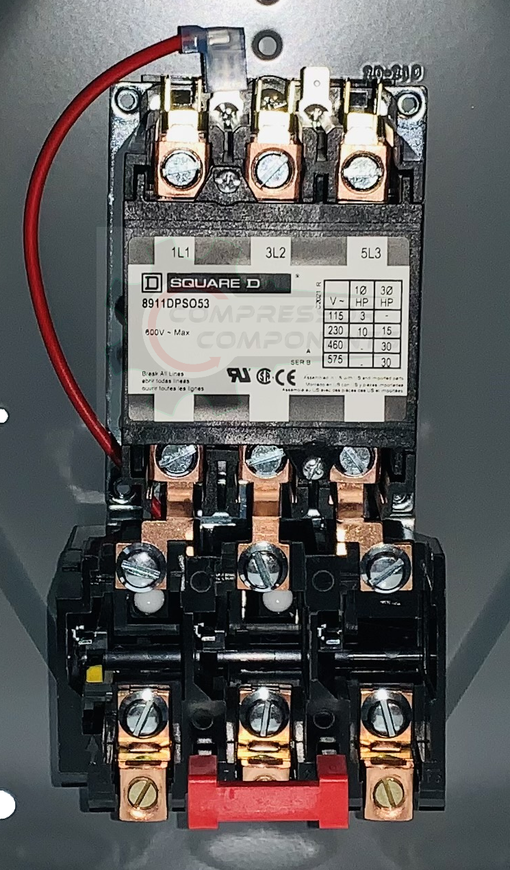 SQUARE D 8911DPSG53V02 / THREE PHASE 110-120 VOLT COIL 50 AMP