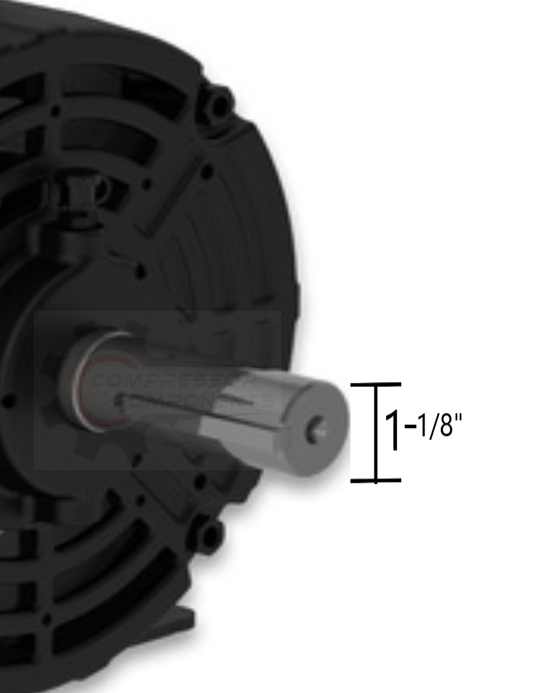 WEG 00518OS1PCD184T-S / 5 HP 184T FRAME 200 VOLT REVERSIBLE