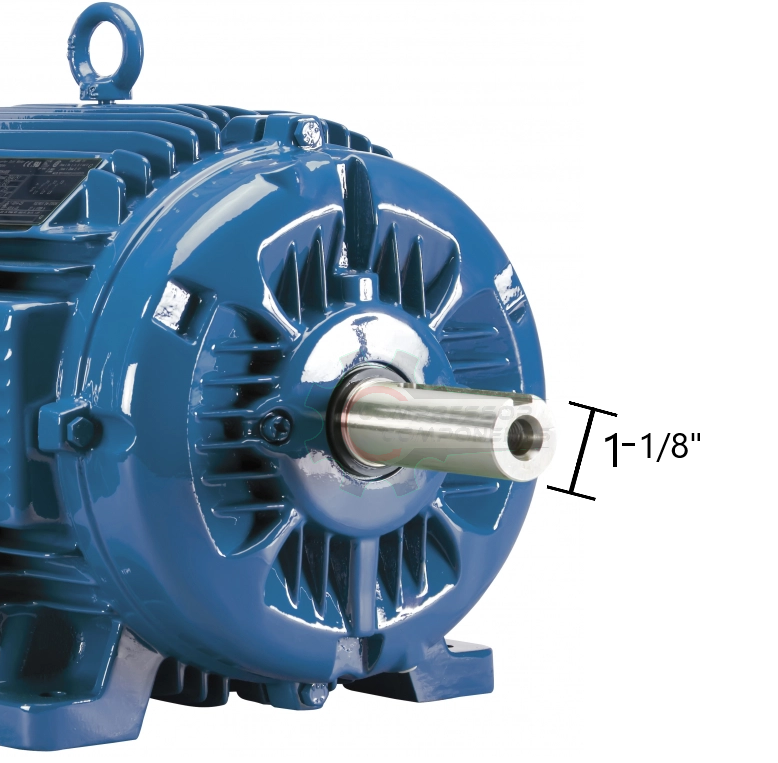 WEG 00736ET3E184T-W22 / 7.5 HP 184T FRAME 230/460 VOLT REVERSIBLE