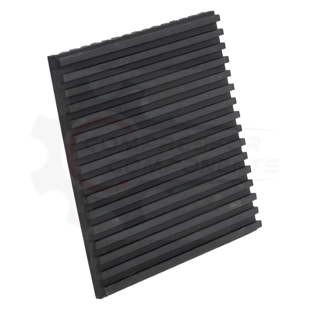 VIBRATION ISOLATORS / INCH x 6 INCH x 3/8 INCH Rubber Super Duty Anti-Vibration Pads
