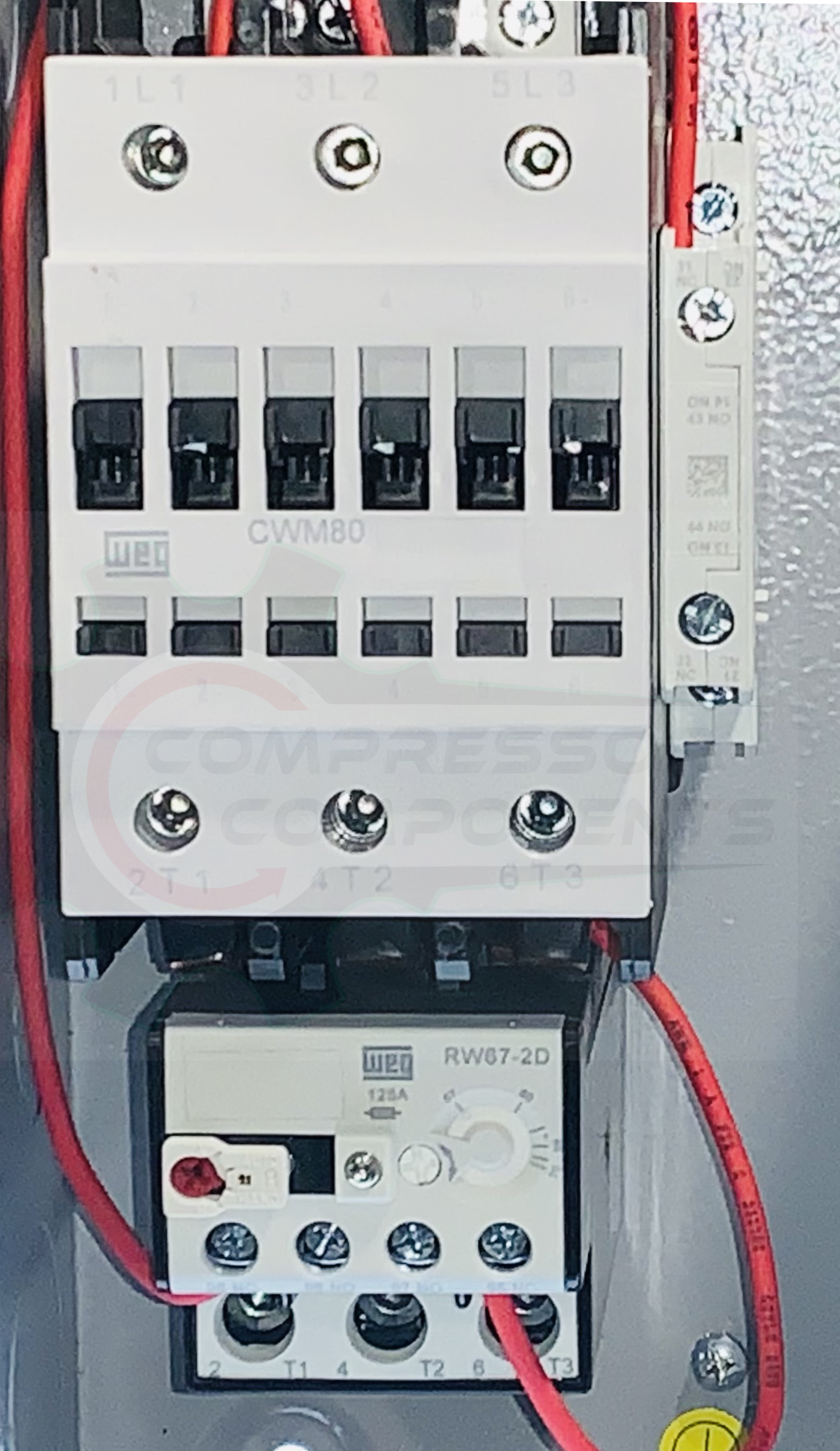 WEG 25 HP THREE PHASE 208-240 VOLT 70 AMP Magnetic Motor Starter / ESW-80V24E-R41