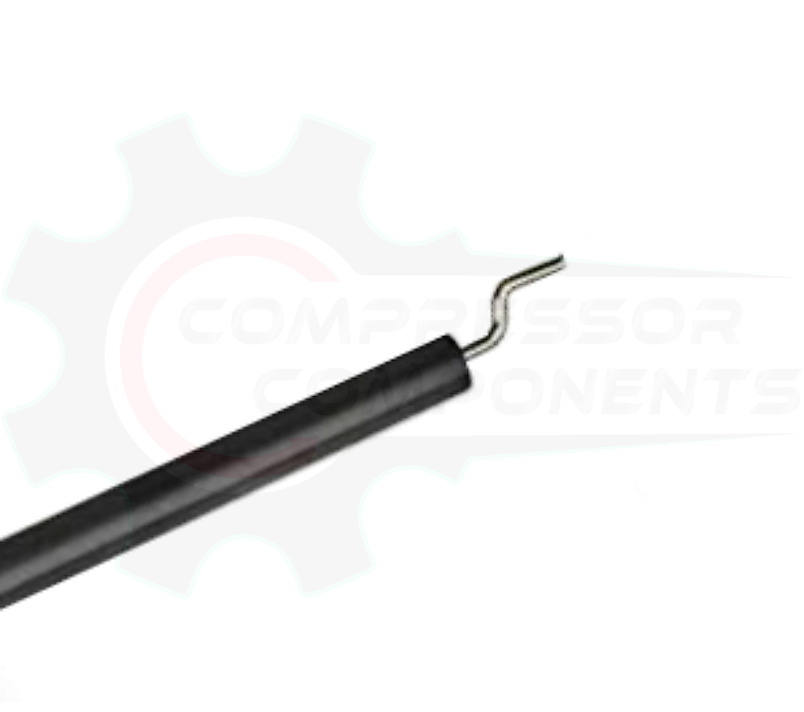 CONRADER HEAVY DUTY THROTTLE CONTROL UNLOADER CABLE / BULLWHIP - 1/4" COMPRESSION  REAR INLET / 12-60 INCHS LONG