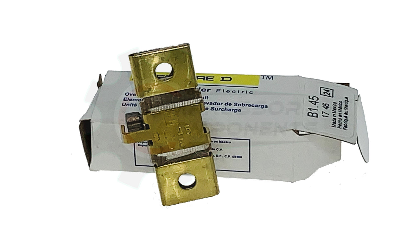 SQUARE D B-1.45 / 1.14 AMP THERMAL OVERLOAD HEATER