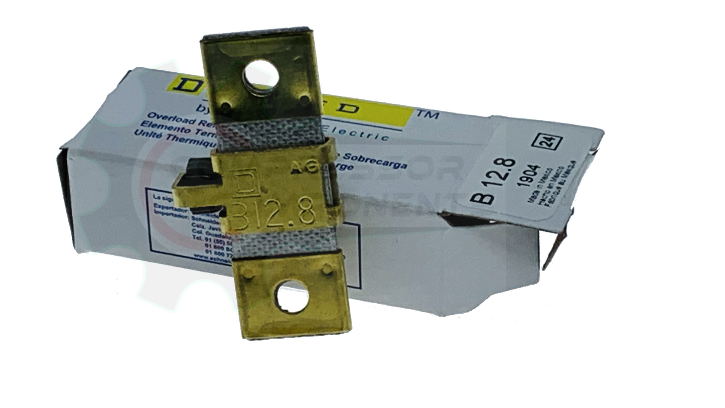 SQUARE D B-12.8 / 9.83 AMP THERMAL OVERLOAD HEATER