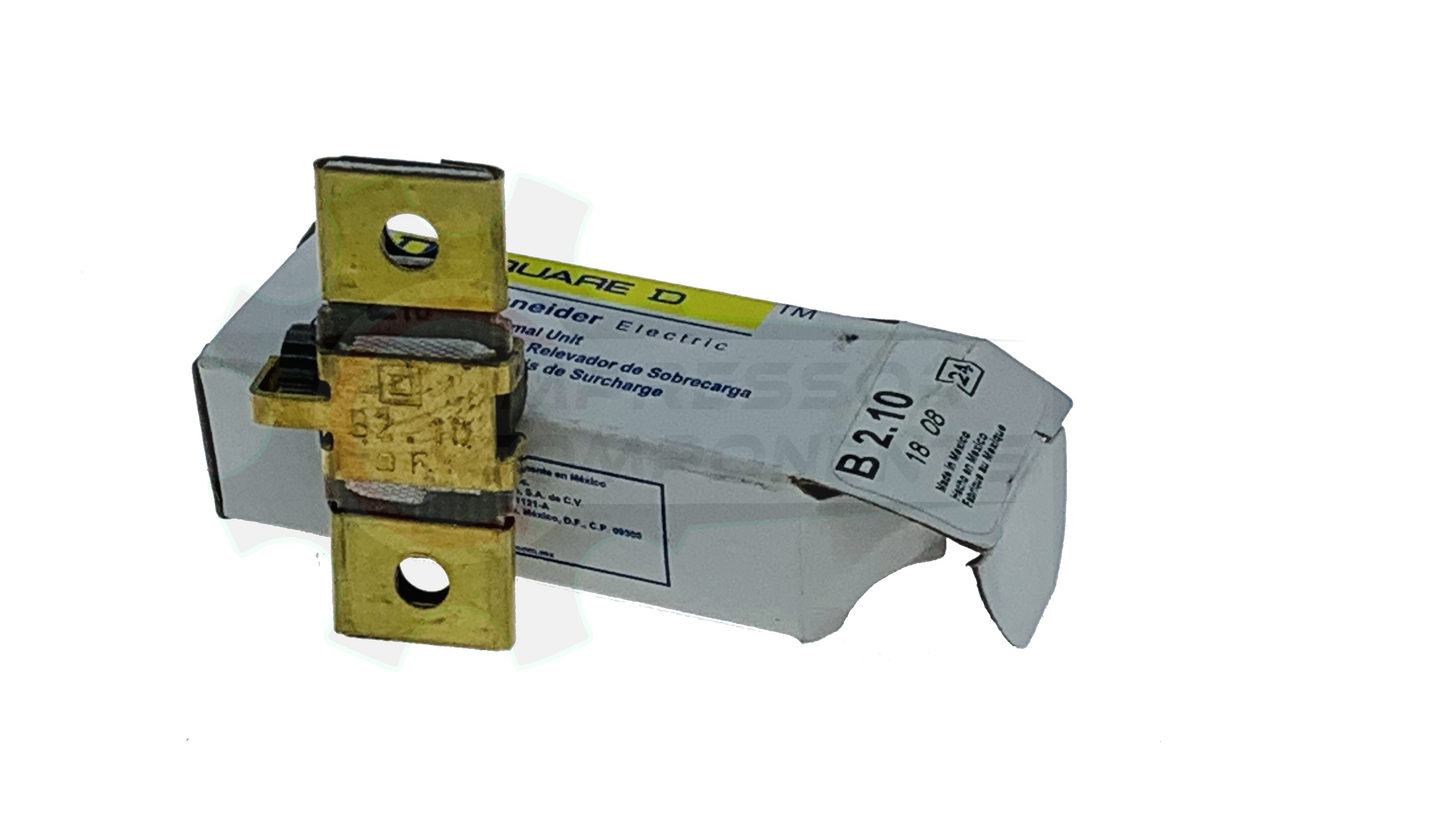 SQUARE D B-2.10 / 1.64 AMP THERMAL OVERLOAD HEATER