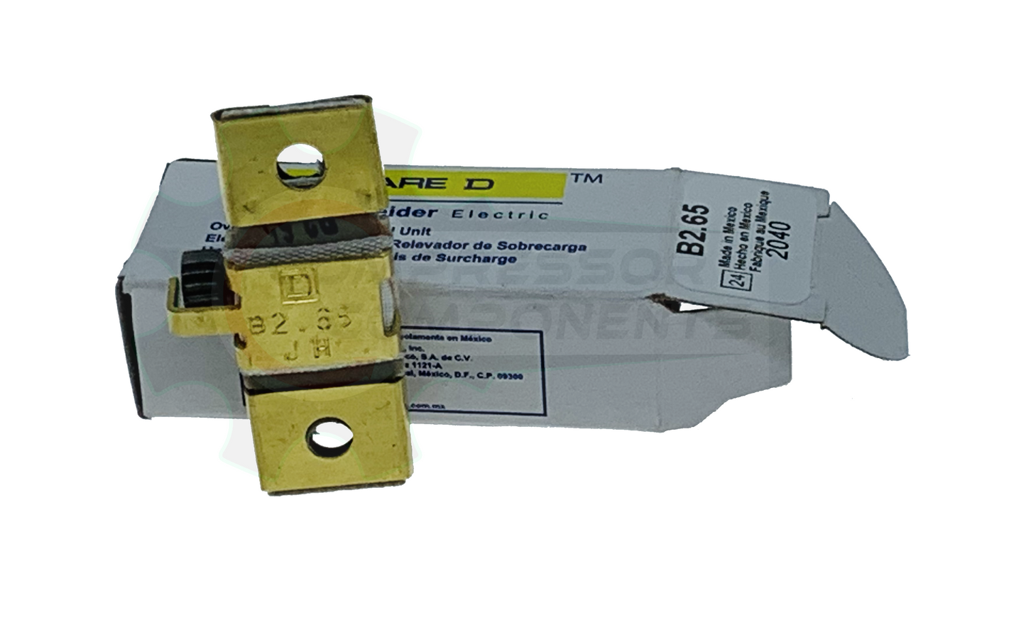 SQUARE D B-2.65 / 2.10 AMP THERMAL OVERLOAD HEATER