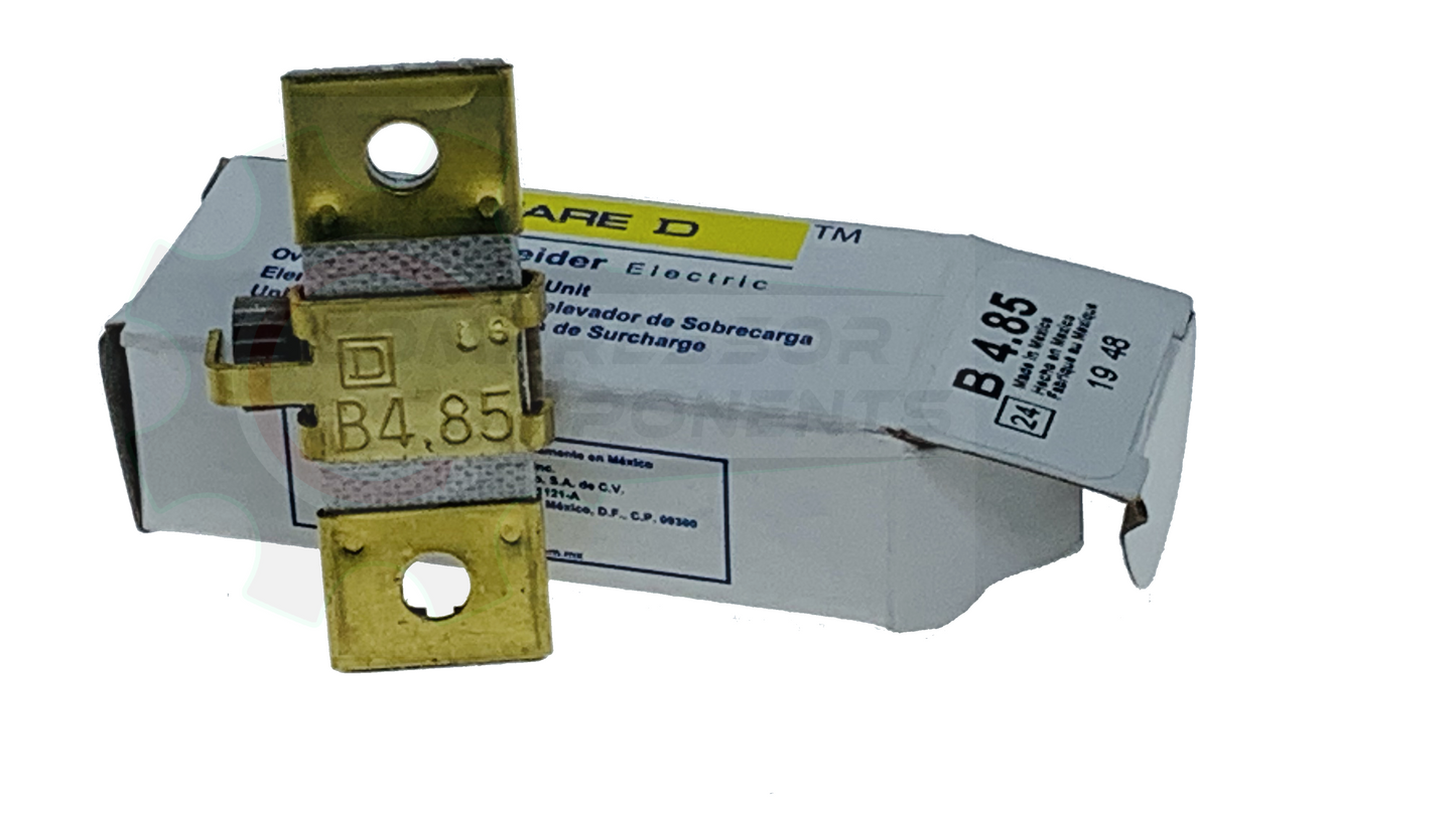 SQUARE D B-4.85 / 3.94 AMP THERMAL OVERLOAD HEATER