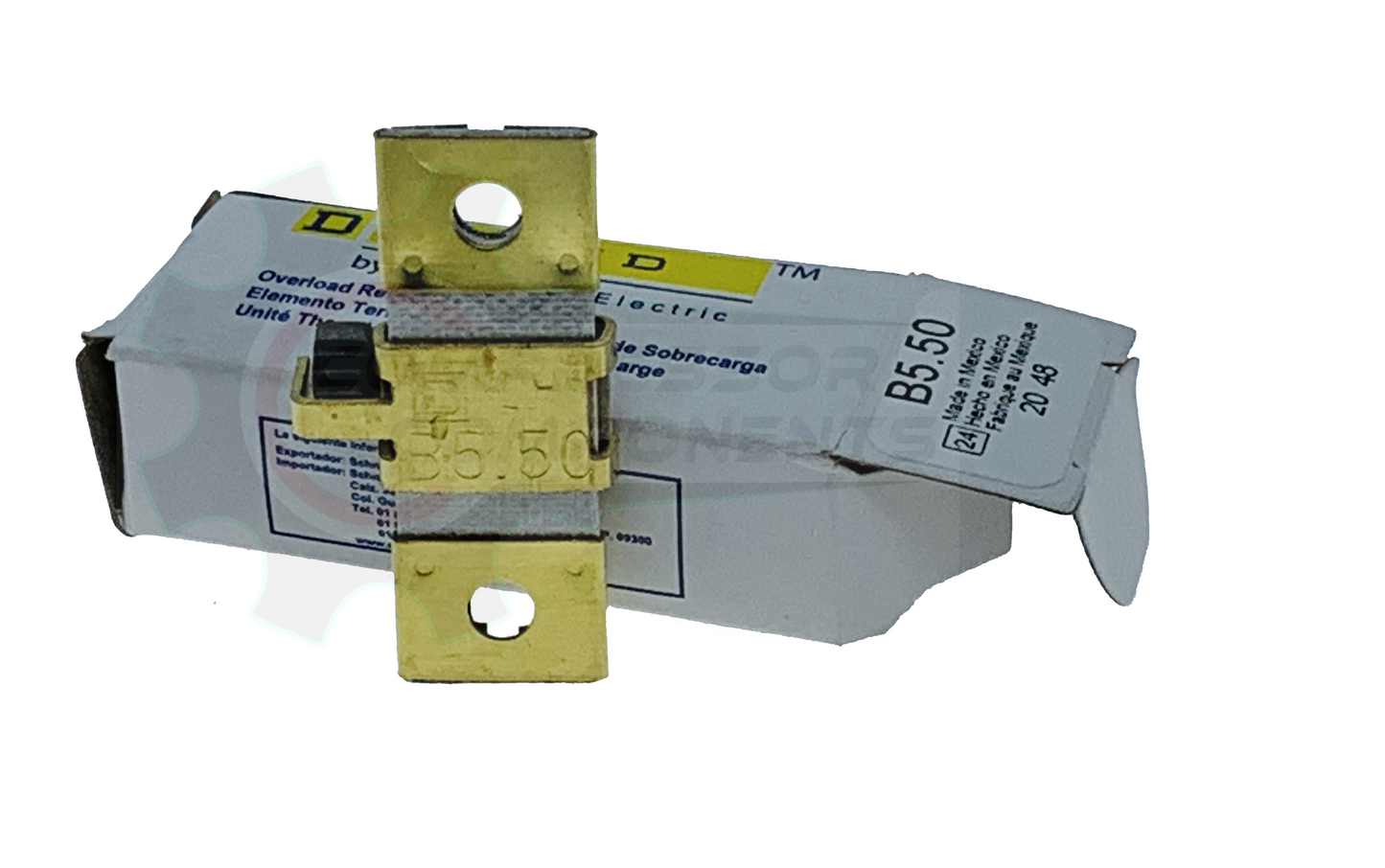 SQUARE D B-5.5 / 4.24 AMP THERMAL OVERLOAD HEATER