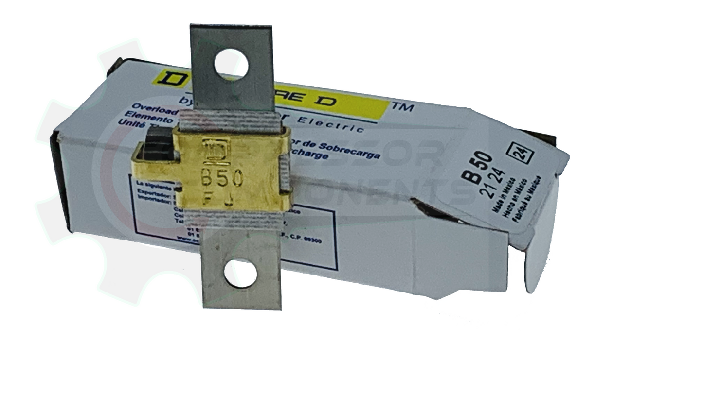 SQUARE D B-50 / 38.7 AMP THERMAL OVERLOAD HEATER