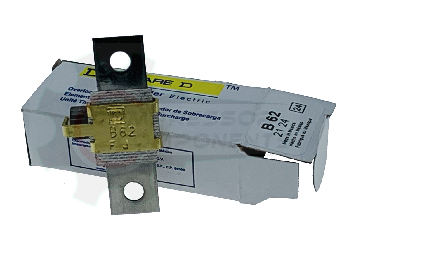 SQUARE D B-62 / 43.3 AMP THERMAL OVERLOAD HEATER