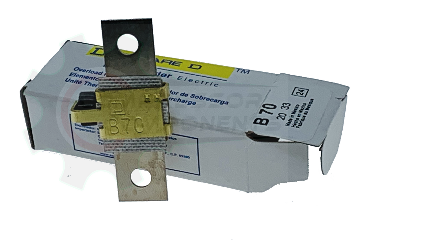 SQUARE D B-70 / 50.0 AMP THERMAL OVERLOAD HEATER