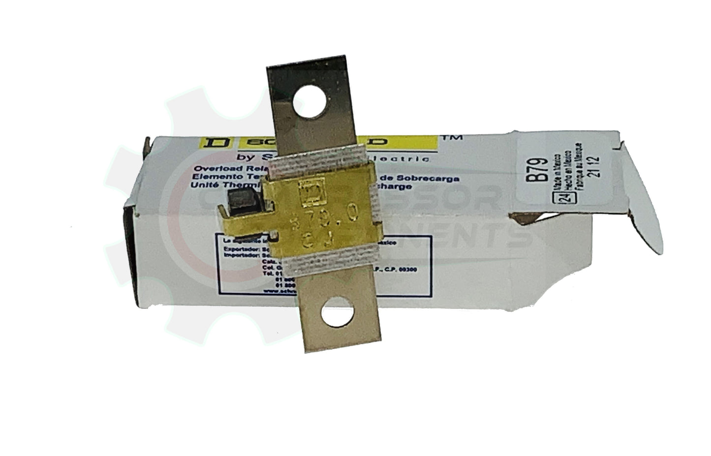 SQUARE D B-79 / 53.4 AMP THERMAL OVERLOAD HEATER