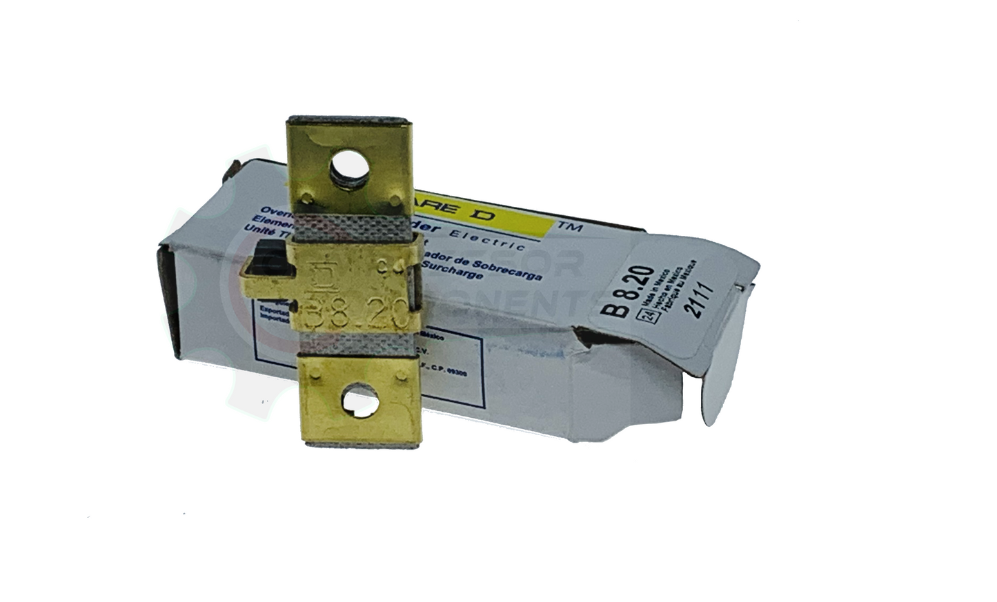 SQUARE D B-8.20 / 6.35 AMP THERMAL OVERLOAD HEATER