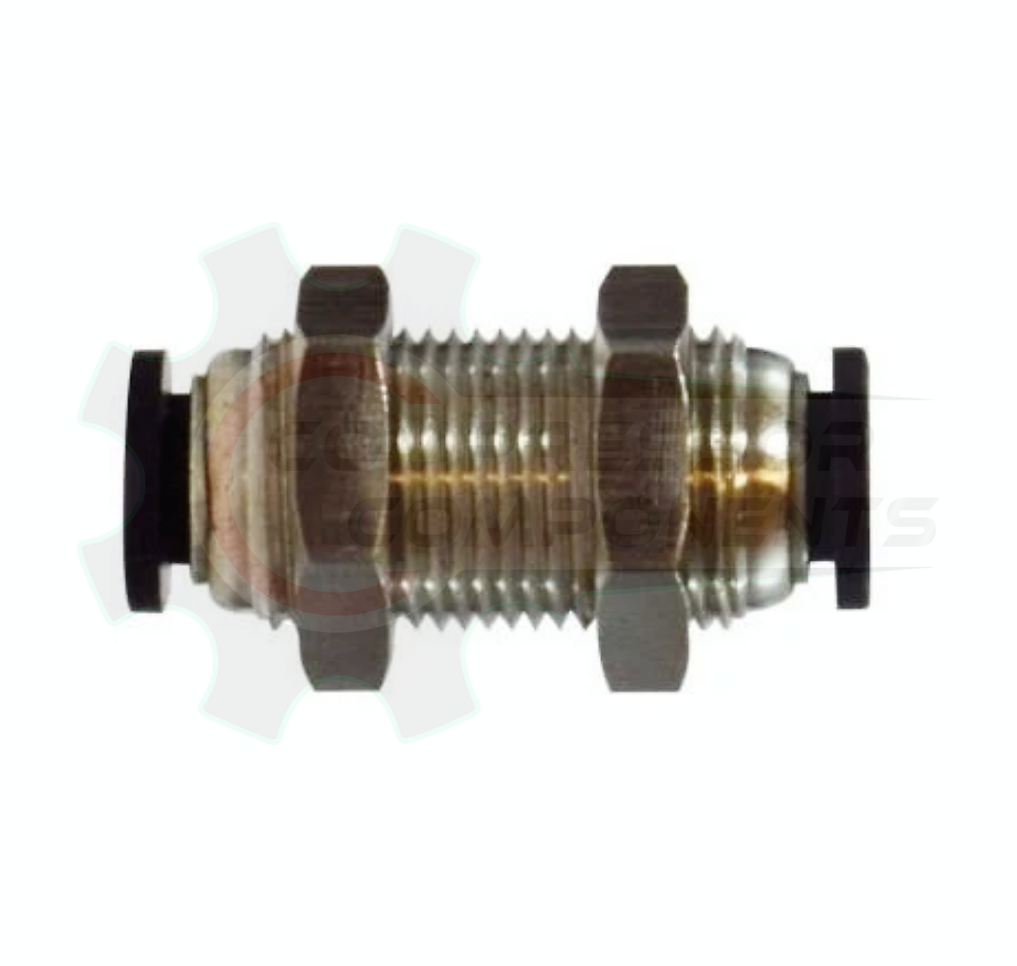 3/8" Push Lock Bulk Head Union