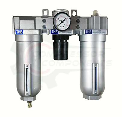 THB C908 - FILTER / REGULATOR / LUBRICATOR COMBO - 1" FNPT / 175 CFM