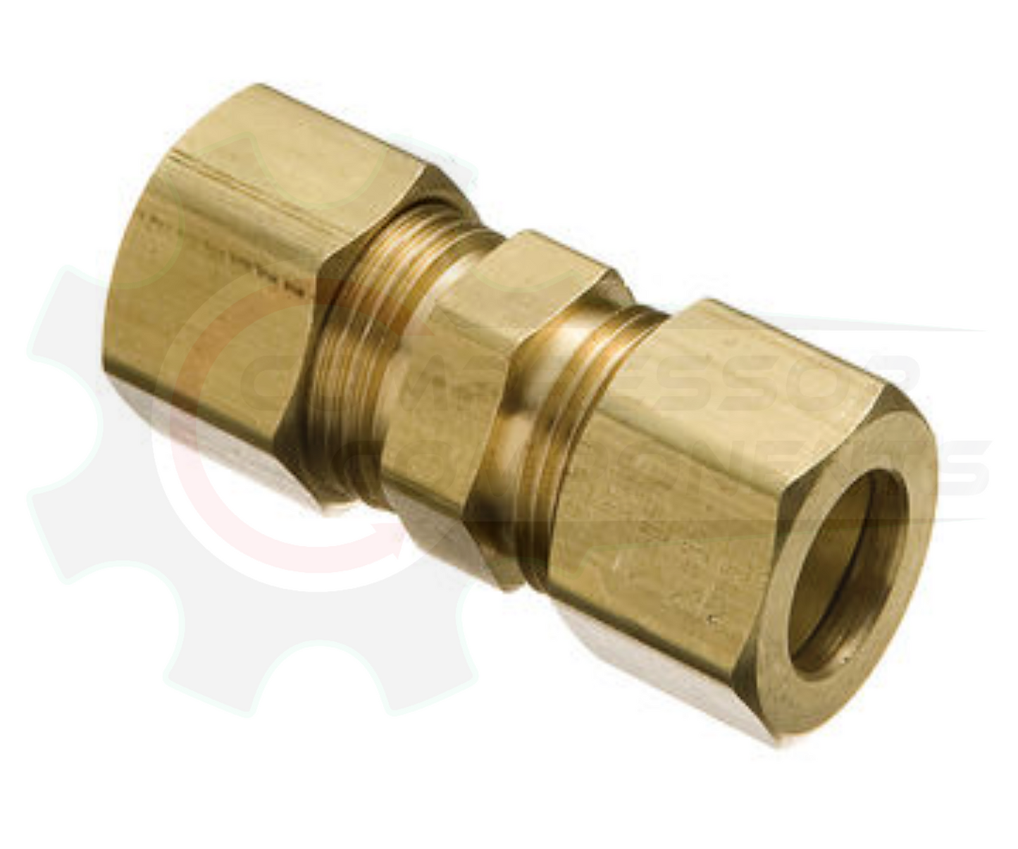 1/8" Brass Compression Union