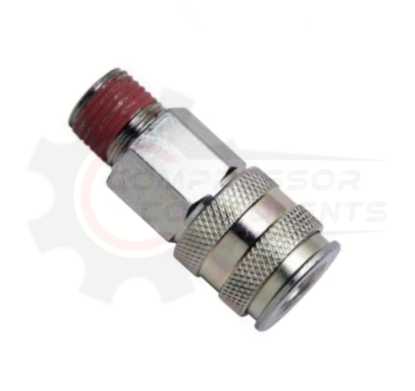 Industrial Steel Body Interchange Coupler - 1/2" MNPT x 1/2" BODY