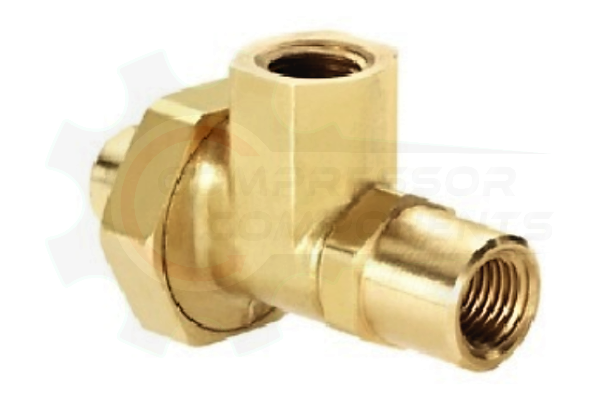 CONRADER DISCHARGE VALVE - 1/4" FNPT INLET x 1/4" FNPT OUTLET & 1/8" PILOT INLET 20 CFM