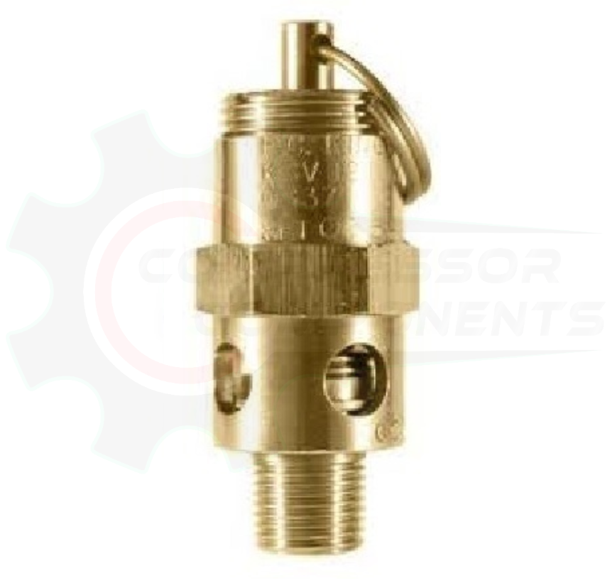 KINGSTON 1/8" MNPT SAFETY RELIEF VALVES HIGH FLOW / POP OFF VALVES