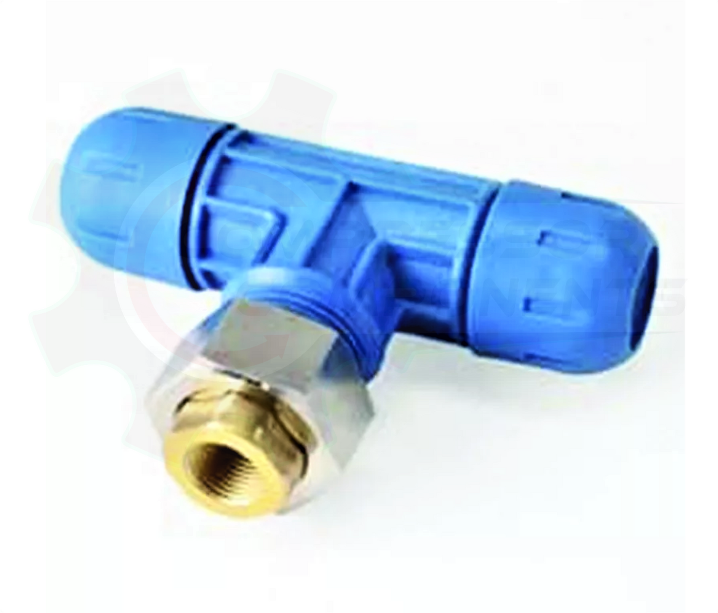 FastPipe F2008 - 1" FASTPIPE x 3/4" FNPT DROP TEE / REDUCING TEE