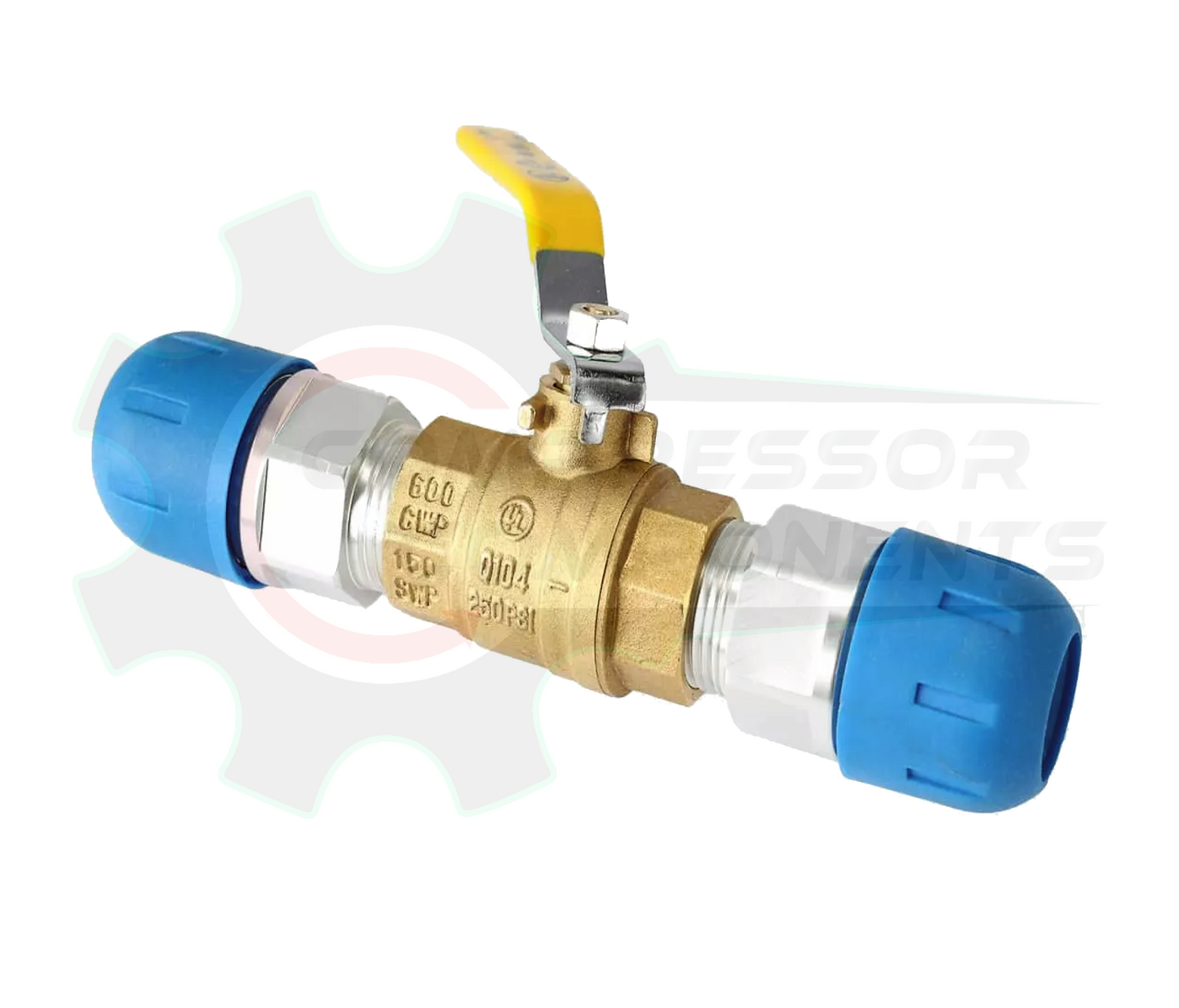 FastPipe F2222 - 1" Ball Valve Kit