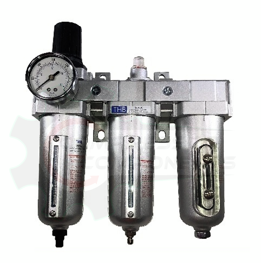 THB FR7A-FLM-766 - 3 STAGE REGULATOR - PARTICULATE - COALESCER - DISICCANT DRYER COMBO - 3/4" FNPT / 105 CFM