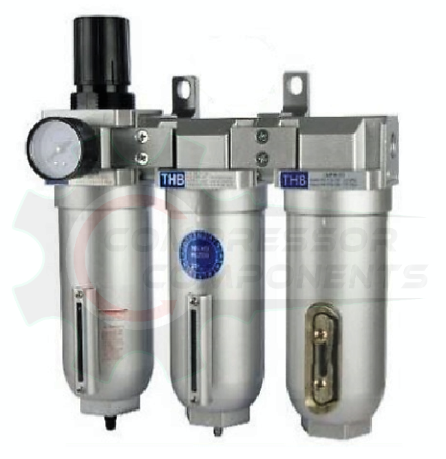 THB FR9A-FLM-968 - 3 STAGE REGULATOR - PARTICULATE - COALESCER - DISICCANT DRYER COMBO - 1" FNPT / 175 CFM