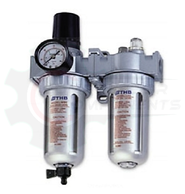 THB FRL804 - FILTER / REGULATOR / LUBRICATOR COMBO - 1/2" FNPT / 105 CFM
