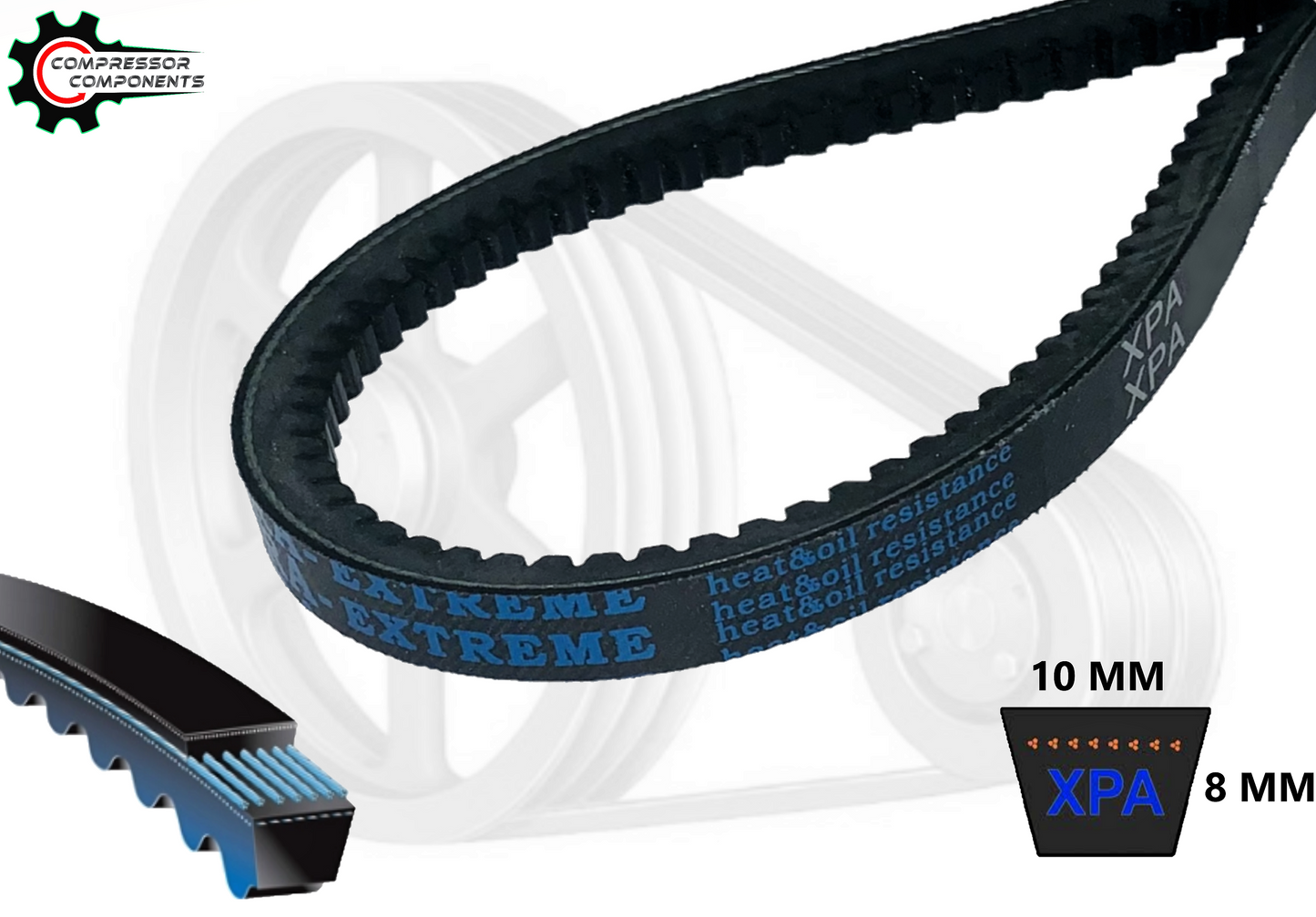 XPA-1582 - D&D Dura Extreme Metric Cogged V-Belts