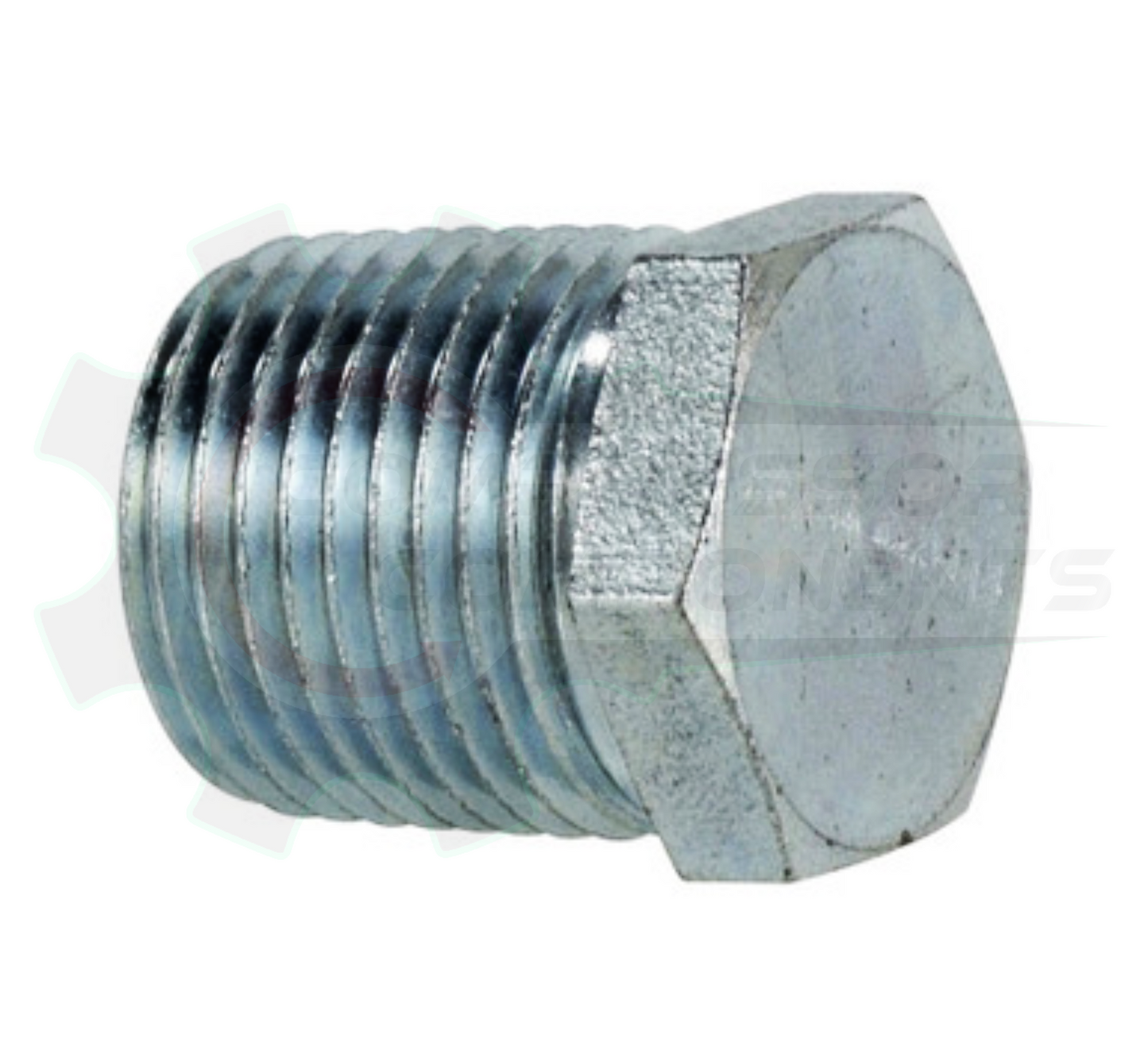 STEEL HEX HEAD PIPE PLUG 1/4" MNPT