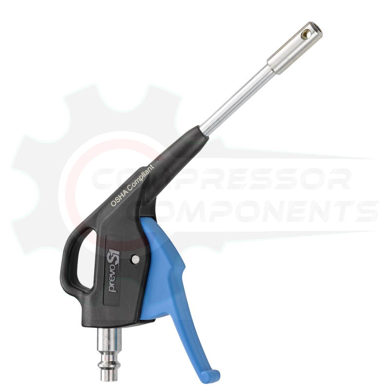 Prevost IBG 06MTLH - 7.7 CFM OSHA COMPLIANT INDUSTRIAL STYLE BLOW GUN / AIR GUN