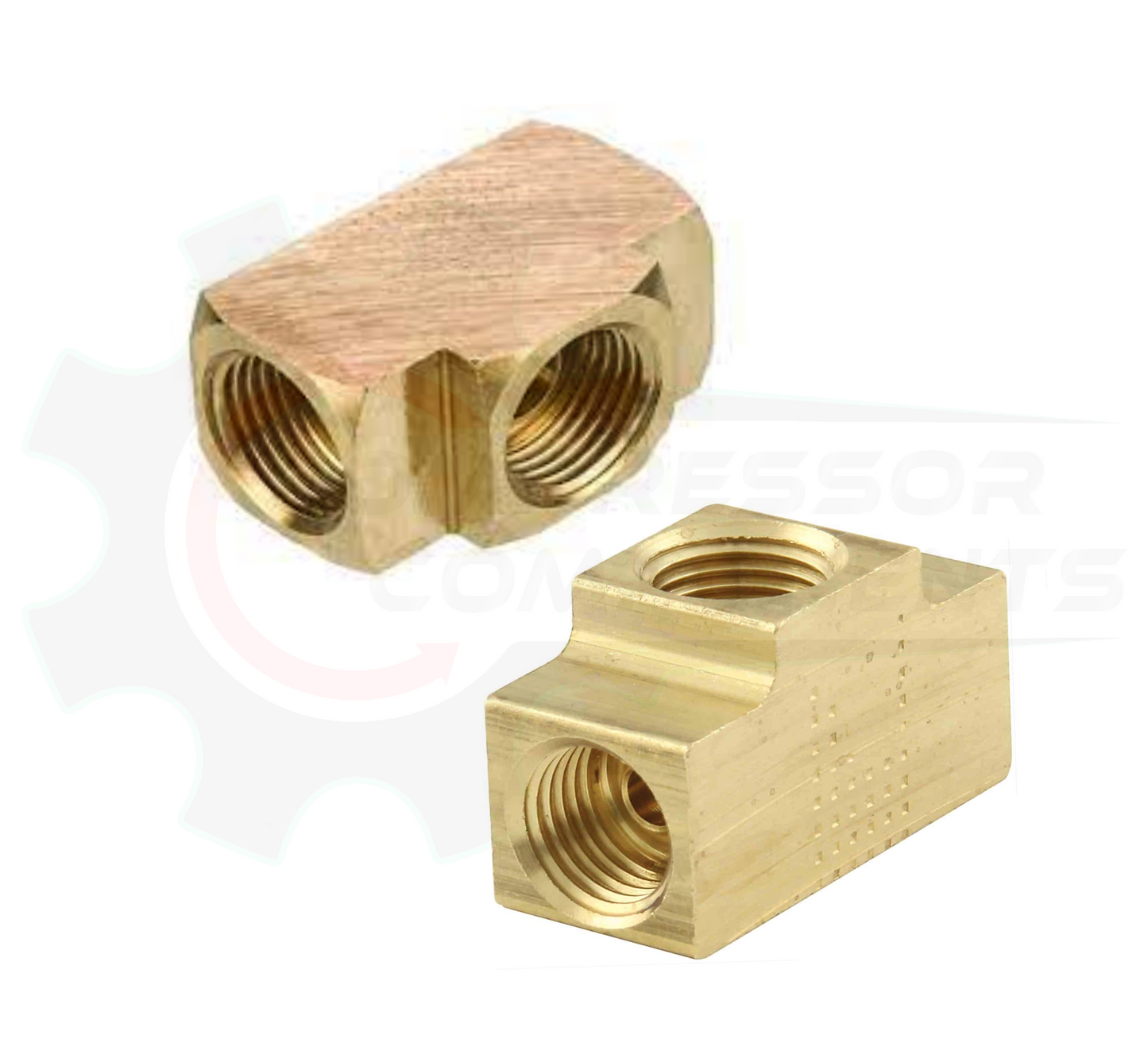 3/8" INVERTED FLARE UNION TEE