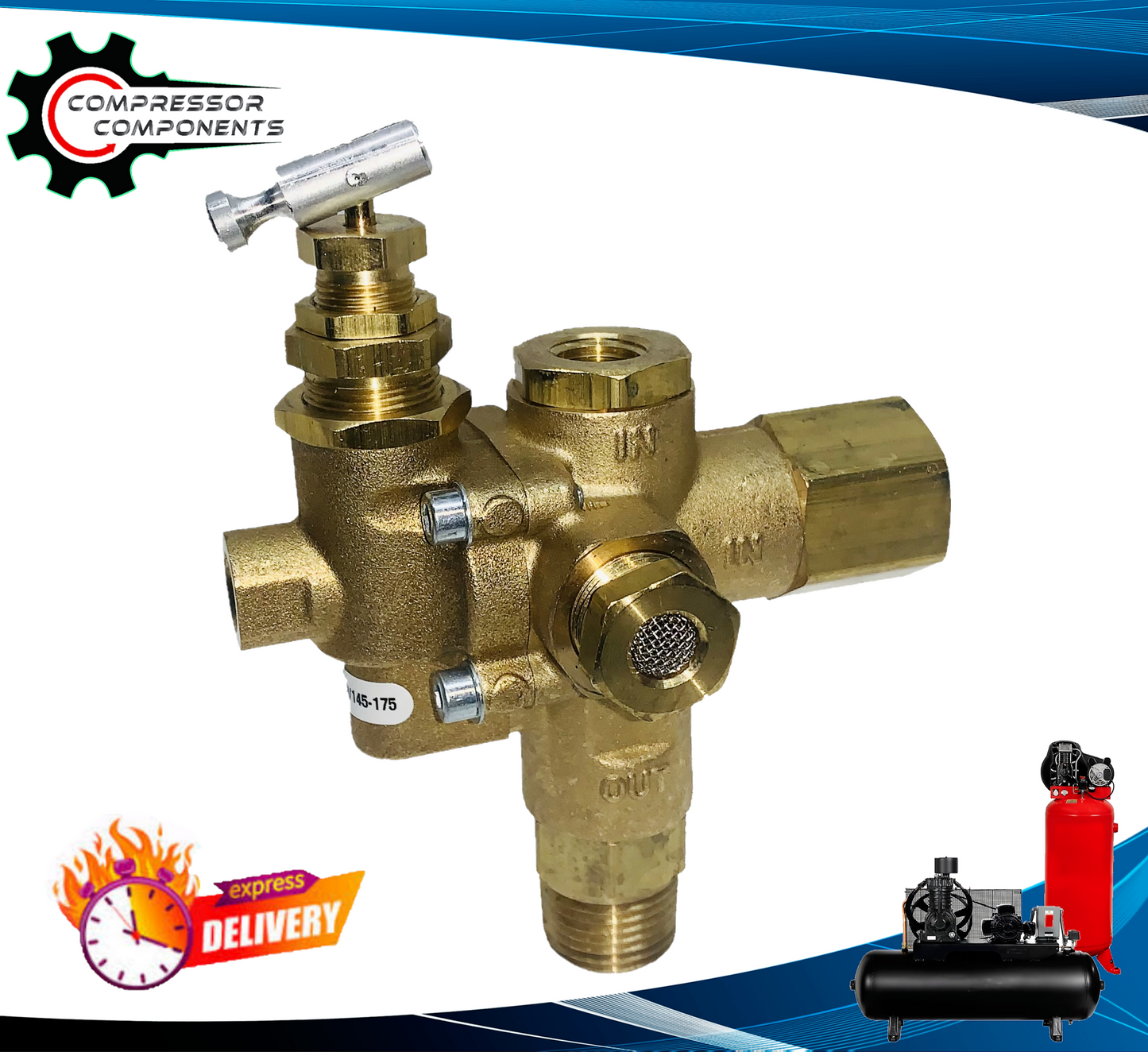 Ingersoll-Rand 32262867 PILOTED UNLOADER CHECK VALVE