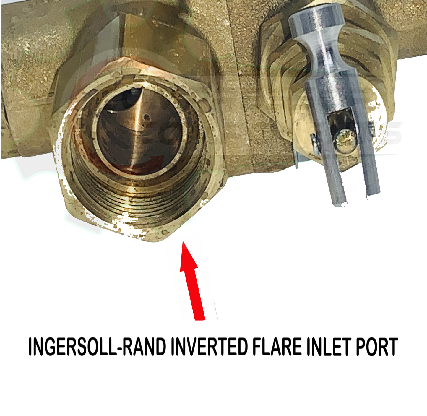 CONRADER PILOTED UNLOADER CHECK VALVES NG Series - 1/2" INVERTED FLARE TOP INLET x 1/2" MNPT OUTLET
